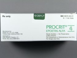 Procrit (Epoetin Alpha) (Generic Epoetin Alfa, Injection)